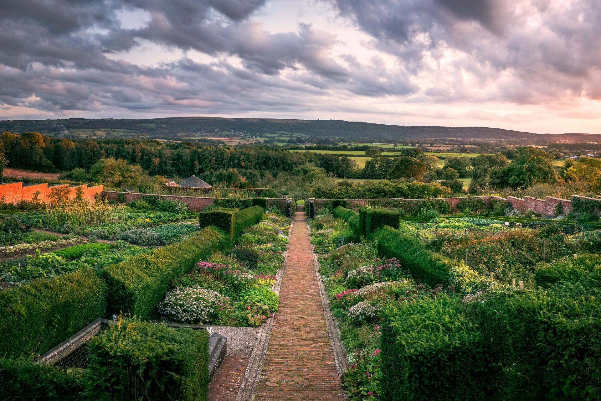 Walled Garden Panoramic